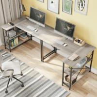 Escritorio de Computadora Reversible de 120 cm, Mesa de Escritura con Estantería para Espacios pequeños de Oficina en Casa - details 4