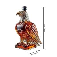 Regalo creativo para hombre con águila interesante de cristal único, botella de fiesta de Bar, decoración del hogar para entusiastas del whisky - details 9