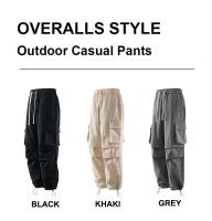 Pantalones de Overalls para Hombres Secado Rápido, Impermeable, Transpirable para Senderismo, Pesca, Acampar Largo Completo, Ajuste Atlético - details 1