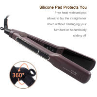 Peluquera de Cerámica Plana Tratamiento de Alcatrín Keratin Estilo de Peluquería de Doble Voltaje - details 9