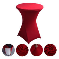 4FT6FT8FT Cola elástica Reunión Banquete de boda Mantel rectangular para mesa Mantel blanco - details 22