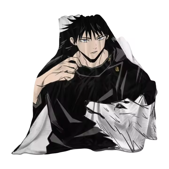 Manta de Anime F-Ushig-URO M-Egumi Manta de Flanela Suave 3D para Cama, Sofá Decoración del Hogar - 1