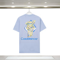 Camisetas de Verano Casuales para Hombres de Algodón Puro Cuello Redondo Mangas Cortas - details 1
