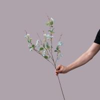 Flor de Lila Artificial de tacto Real, rama de flor de Lila de seda hecha a mano elegante, flor falsa de lujo para sala de estar y escritorio - details 1