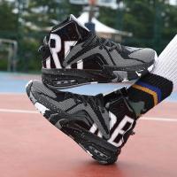Zapatos de baloncesto con cojín de aire de alta calidad para hombres, botas de baloncesto para niños, zapatillas transpirables - details 25