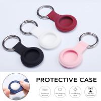 Soporte AirTag Funda AirTag Llavero Soporte para etiquetas de aire, AirTags de silicona Estuches para llaveros Etiquetas Cadena Apple GPS Artículo Buscadores iTag Accesorios Paquete de 4 - details 4