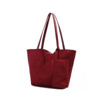 Bolso de Hombro de Cuero de Anteiro de Lujo Leten Patrón Paisley, Forro de Cuero, Exterior PVC/Vinilo Bolso de Mano Vintage de Otoño para Damas 2024 - details 1