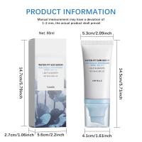 Protector solar SPF 50 Centella Asiatica Protector solar refrescante no pegajoso 50 ml Esencia de protector solar para el cuidado de la piel sensible, seca y grasa - details 12