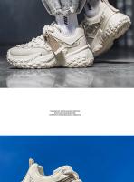 Zapatos De Hombre Zapatillas De Deporte Transpirables, Zapatillas De Correr De Suela Gruesa Que Aumentan - details 8