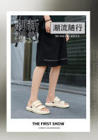 Sandalias para hombre, nuevo estilo de verano, fáciles de usar con sensación de pisar caca, zapatos de playa simples e informales, antideslizantes de doble uso - details 1