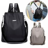 Mochila impermeable de gran capacidad para mujer, bolso de hombro escolar, mochila antirrobo, bolso de viaje - details 0