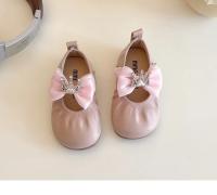 Zapatos de cuero para niñas, calzado de vestir antideslizante, versátil, con fondo suave, estilo coreano, Primavera, 2025 - details 4