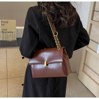 [Bolso Retro Marrón Puro] Bolso de Mano Multifuncional de Gran Capacidad de Alta Gama para Mujer, Bolso de Hombro Cruzado - details 2