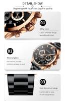 Reloj de Cuarzo para Hombres CURREN 8358 Funcionalidad Multifuncional Resistente al Agua - details 3