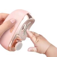 Cortapelos automático con carga USB 2 en 1, limas de uñas eléctricas para bebés, niños y adultos - details 2