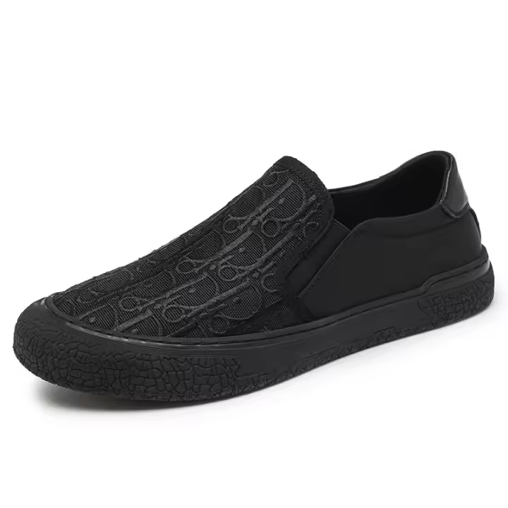 Zapatos De hombre, mocasines transpirables para conducir, informales, fondo suave, suela gruesa, antideslizantes, ligeros, Zapatillas bajas, Zapatillas De Deporte - 1