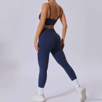 Conjunto Gym 2024, Entrenamiento Deportivo Mujer Yoga Vestido Azul, Café, Azul Marino, Negro, Nuevo - details 18