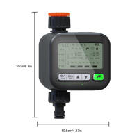 Temporizador de aspersor programable manguera de agua temporizador de grifo controlador de riego temporizador de riego de jardín con retardo de lluvia Manual 1 salida - details 2