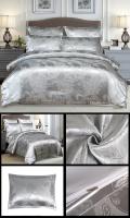 Sábana de Lujo con Forro de Terciopelo Jacquard para Cama Doble Conjunto de Ropa de Cama Euro Sin Sábana Tamaño 220x240 - details 1