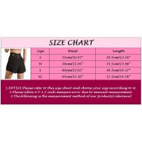 Pantalones cortos deportivos atléticos de cintura alta para mujer, Shorts deportivos de Color sólido para gimnasio, Yoga, entrenamiento, correr, bailar, Golf, tenis, con bolsillo - details 6