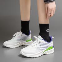 Zapatos de pareja transpirables tejidos con mosca, zapatillas para correr para estudiantes, zapatos casuales de primavera 2024 para mujer - details 3