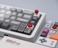 80Retros Arcade con palancas de control de teclas Sombrero de altavoces personalizados Navidad Artesanos Juegos de sombrero de teclas Juegos de aleación de aluminio Serie de juegos de teclas de animación Sombrero - details 0