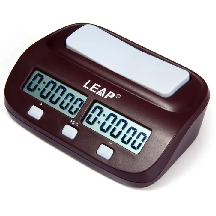 LEAP-Reloj de ajedrez Digital profesional, cronógrafo electrónico deportivo con temporizador, I-GO, juego de mesa de competición - 1