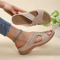 Sandalias de Verano para Mujer Zapatillas de Pie Non-Slip Zapatos de Cuña Talla Grande - details 11