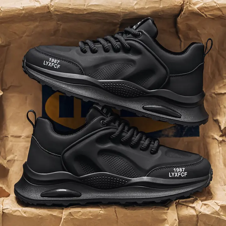 Zapatos de hombre 2025 primavera nuevos zapatos de suela suave de suela baja transpirable zapatos deportivos de moda casual para hombres versátiles que combinan con el color de los hombres - 1