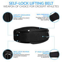 Cinturones deportivos para levantamiento de pesas, soporte Lumbar para la espalda, entrenamiento de fuerza, sentadillas, levantamiento de pesas - details 5