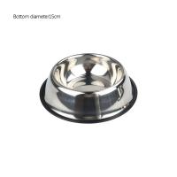 Tazón de Mascotas de Acero Inoxidable A Prueba de Resbalones, Anti-Alimentos, Disco de Agua para Perros Suministros para Mascotas - details 3