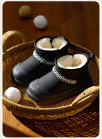 Botas de nieve nuevas para niño, engrosadas, grandes, zapatos de algodón, botas de niña - details 10