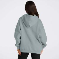 Sudadera con capucha de gran tamaño para mujer, jersey de moda de otoño, sudadera con capucha de gran tamaño, sudadera gruesa con capucha - details 12