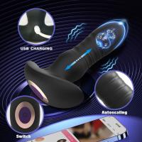 Vibrador Inalámbrico Kaelinn Estimulador de Prostata Telescópico Enchufe Anal - details 2