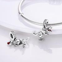 Abalorio Animal Friends en plata de ley con piedra de circón S, pulsera de 3 mm adecuada, regalo perfecto para mujer - details 36