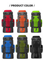 Mochila GRANDE DE 80L para acampar, mochila táctica impermeable para deportes al aire libre, viajes, senderismo, Trekking, Montañismo - details 16