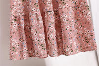 2024 mujeres Maxi vestido Casual de manga larga de cintura alta playa Mujer vestidos de gasa vestidos florales Mujer nuevo - details 50
