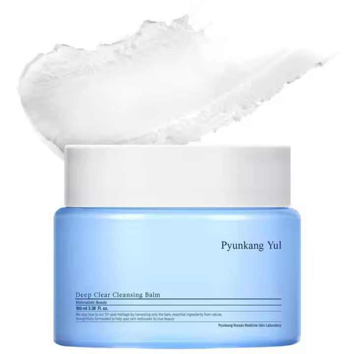 Pyunkang Yul [PKY Deep Clear Cleansing Balm, limpiador facial todo en uno para eliminación de maquillaje pesado, acabado hidratante con plantas - 1