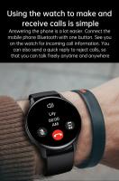 Reloj inteligente HK89 con pantalla táctil AMOLED, resistente al agua, respuesta a llamadas, monitoreo de salud, reloj inteligente deportivo NFC para teléfono inteligente Android IOS - details 9
