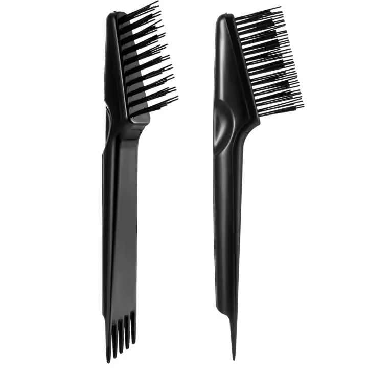 Scttomon Limpiador de Cepillos de Cabello 2-en-1 Quita el Polvo de Pelo y Peine Humedo Mini para Limpiar - 1