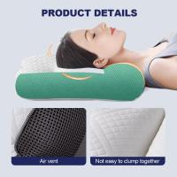 Almohada de Plumón de Ganso Cómoda para Mejorar el Sueño Almohada de Cuello Uterino Ergonómica para Dormir en Todas las Posiciones - details 5