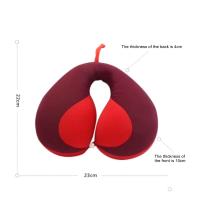 Almohada Portátil en Forma de U para Niños Almohada de Viaje Cómoda de Aire - details 3