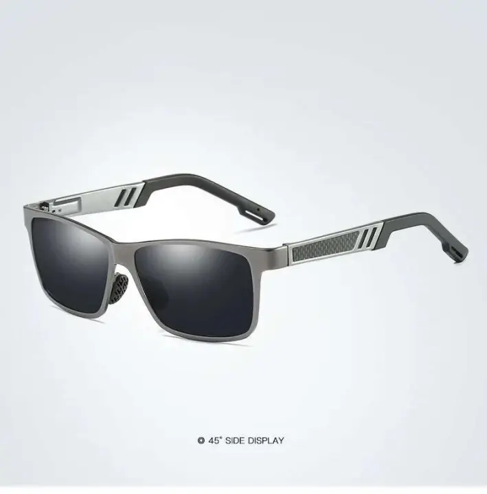 Gafas de Sol de Aluminio Polarizadas para Hombres Pantalla de Color Deslumbrante - 1