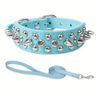 Collar de cuero, correa elegante y duradera, arnés mediano, collares de mochila para perros, collares de transporte - details 8