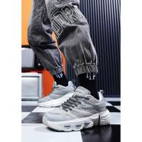 Moda zapatos de los hombres de cuero grueso forro caliente tendencia zapatos casuales de moda cien marea zapatos coloridos deportes zapatos de los hombres - details 3