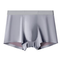 Pantalones de seda de alta gama para hombres Calzoncillos bicolores sin marcas - details 1