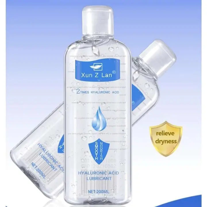 Experiencia lubricante natural confortable, 200ml, ácido hialurónico, a base de agua, fácil de limpiar, hidratante y suave, adecuado - 1