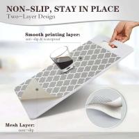 Almohadilla impermeable duradera antideslizante para armario de cocina, forro de marco simple, almohadilla multiusos práctica para armario - details 6