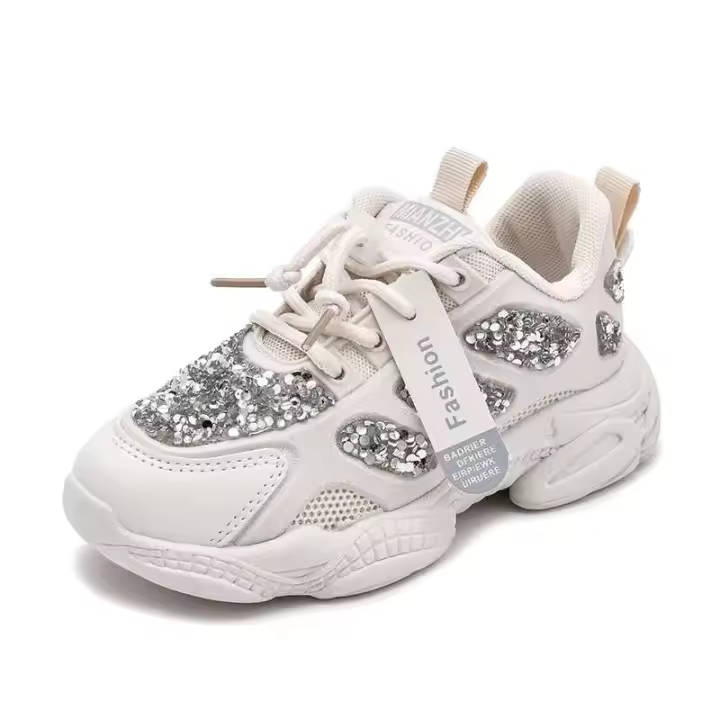 Modelo: Zapatos infantiles perla de alta calidad, tacones de diseñador, niña 2025, fabricante Chaussures, precio bajo - 1