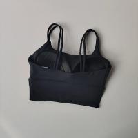 Sujetador deportivo integrado con tirantes, sujetador estilo chaleco de belleza que absorbe los golpes para mujer, traje de yoga para correr y Pilates - details 8